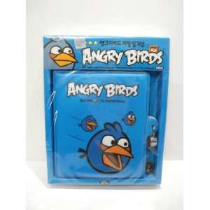  Blue Angry Birds Secret Diary Book with Locks: Everything 