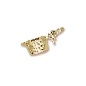    Rembrandt Charms Measuring Cup Charm, 10K Yellow Gold: Jewelry
