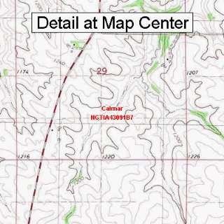   Quadrangle Map   Calmar, Iowa (Folded/Waterproof): Sports & Outdoors