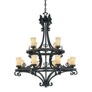  Savoy House Calvi 35 3/4 Wide Large Candle Chandelier 