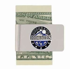 Colorado Rockies Enameled Metal Money Clip/Card Holder   MLB Baseball 