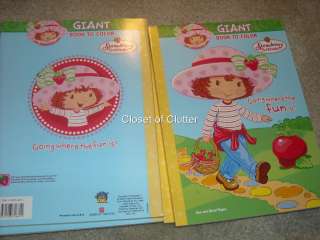 New Unused Character Coloring/Activity Books (Vintage+)  