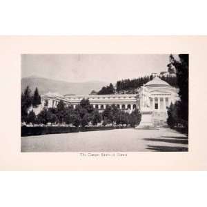  1912 Print Camp Santo Genoa Pisa Italy Camposanto 
