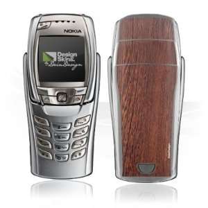   Skins for Nokia 6810   Nussbaum dunkel Design Folie: Electronics