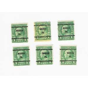  Scott #552 Pre Cancel Franklin Stamps 