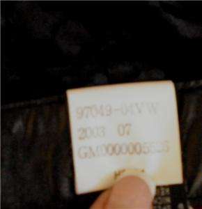   Davidson Leather Halter Trail Bustier Corset Camisole Vest 36/8 2004