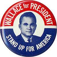 George Wallace STAND UP FOR AMERICA Campaign Button  