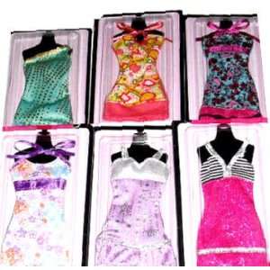  6 Barbie Doll Fashion Outfits Dresses: Toys & Games