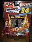   #24 JEFF GORDON,S 1/64 RACING NEXTEL CUP SCHEDULE HOOD & CAR  