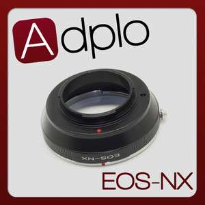 Canon EOS EF lens to Samsung NX adapter NX10 NX5 camera  