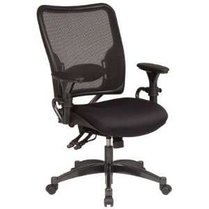   Collection: Dual Function Air Grid Back Managers Chair Seat: Leather