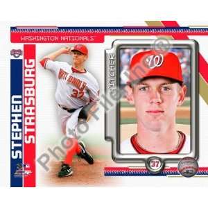  Stephen Strasburg   2010 Studio Plus Finest LAMINATED 