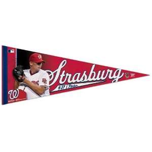  Stephen Strasburg Pennant   Premium Felt Style: Sports 