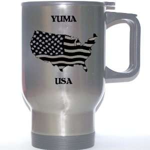  US Flag   Yuma, Arizona (AZ) Stainless Steel Mug 