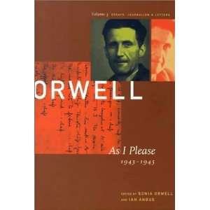   Essays, Journalism & Letters, Vol 3 [Paperback] George Orwell Books