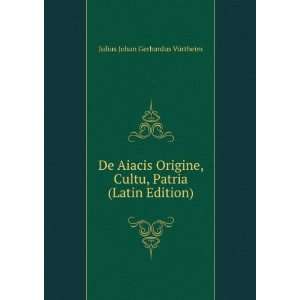   , Patria (Latin Edition) Julius Johan Gerhardus VÃ¼rtheim Books