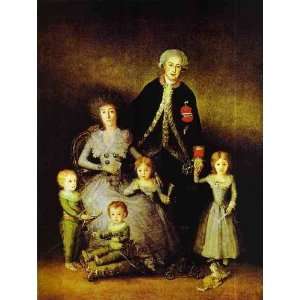     24 x 32 inches   The Family of the Duke of Osuna: Home & Kitchen