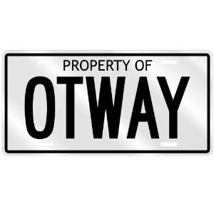  PROPERTY OF OTWAY LICENSE PLATE SING NAME: Home & Kitchen