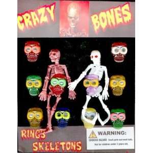   : Crazy Bones Rings Vending Machine Capsules: Health & Personal Care