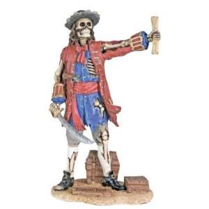  Pirates   Captain Kidd   Cold Cast Resin   8 Height