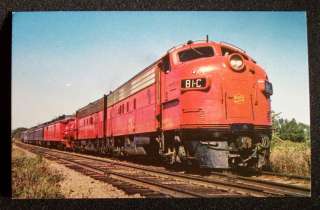 1968 Katy Railroad Diesel Train Hospital Parsons KS PC  