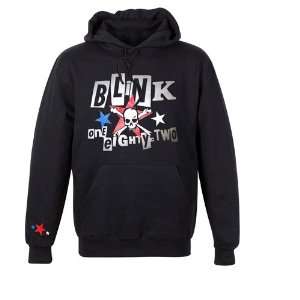     Blink 182   Messed Skull Sweater à capuche noir (M): Toys & Games