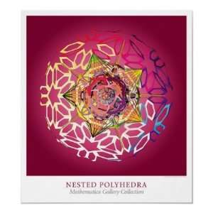  Nested Polyhedra Posters: Home & Kitchen