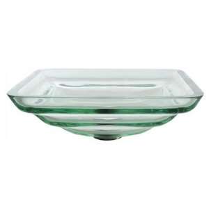 Kraus GVS 930 19mm Oceania Clear Glass Vessel Sink Mounting Ring 