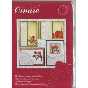   Ornare Paper Pricking Card Tulips Card Making Kit: Home & Kitchen