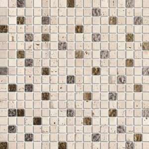 Sand stone & Glass Mosaic Brick Tiles For Kitchen Bathroom Backsplash 