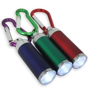   Lifespan Mini Carabiner Keychain LED Flashlight: Patio, Lawn & Garden