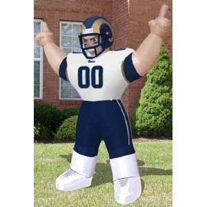  St Louis Rams Inflatable Images 8ft. Tiny Lawn Figure 