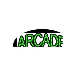 Arcade Animated LED Sign with Game Detail: Toys & Games