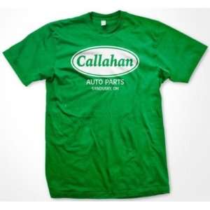 Callahan Auto Parts Sandusky Funny Movie Mens T shirt  