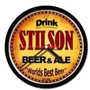  STILSON beer and ale cerveza wall clock: Everything Else