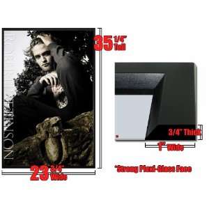  Framed Robert Pattinson Poster Stone Twilight Fr6157: Home 