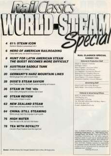 Rail Classics, World Steam Special Summer 1996  