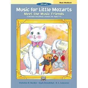   Mozarts: Meet the Music Friends Music Workbook Book: Sports & Outdoors
