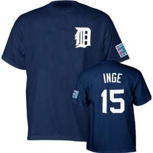 Brandon Inge Detroit Tigers 2006 World Series Name and Number T Shirt 