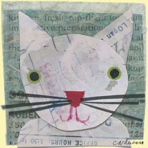  Cat Canvas Reproduction: Home & Kitchen