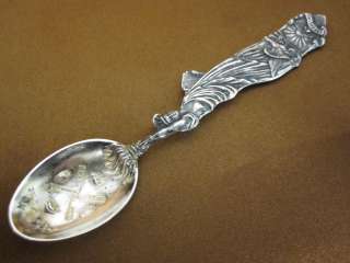   Souvenir Spoon by J.H. Johnston Co., New York, Statue Of Liberty