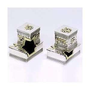  Judaica ST 6 Sterling Tefillin Case Silver: Home & Kitchen