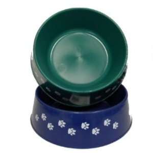  Round Plastic Dog Bowl Assorted color Case Pack 48: Home 