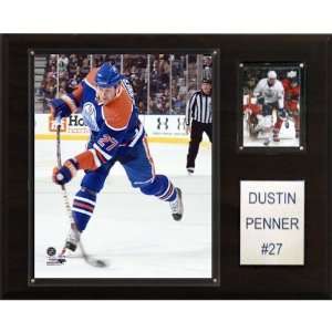  NHL Dustin Penner Edmonton Oilers Player Plaque