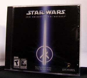 Star Wars Jedi Knight II Jedi Outcast PC CD Rom Game 022787612863 