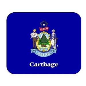 US State Flag   Carthage, Maine (ME) Mouse Pad: Everything 