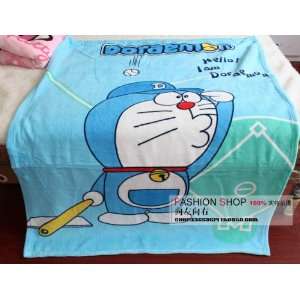  New! Doraemon Fleece Throw Blanket: Home & Kitchen