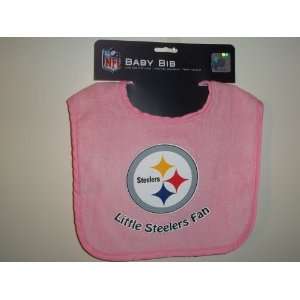  Pittsburgh Steelers  Little Steeler Fan   Snap Baby Bib 