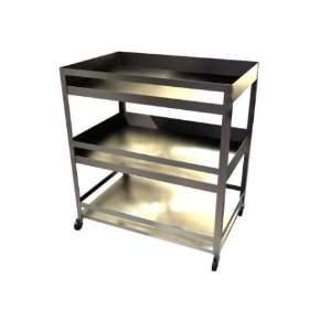  MIDBROOK MEDICAL Utility Cart   #UC162433 Stainless Steel 