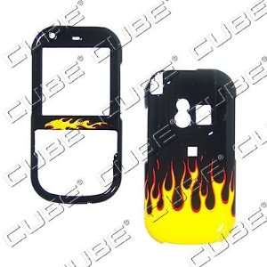  PALM Centro 690/685   Yellow Flames on Black   Hard Case 